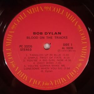 Bob Dylan - Blood On The Tracks - Vinyl LP Record